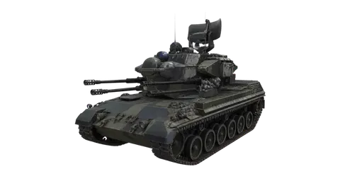 Flakpanzer Gepard, Ansicht aus dem Händlermenü