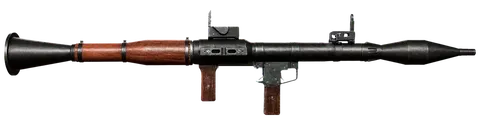 RPG-7, Ansicht aus dem Händlermenü
